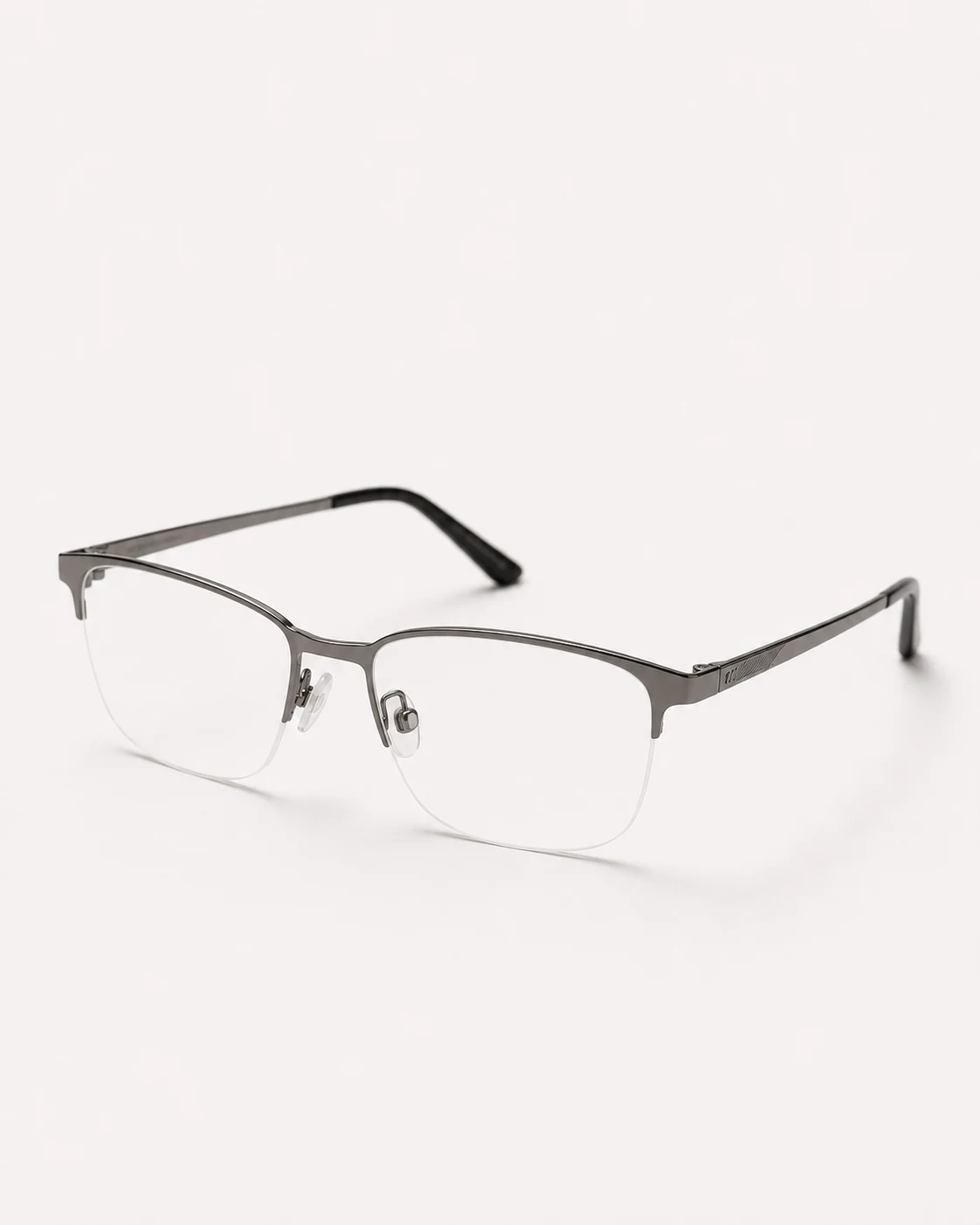 Lentes semi rimless vistos de frente